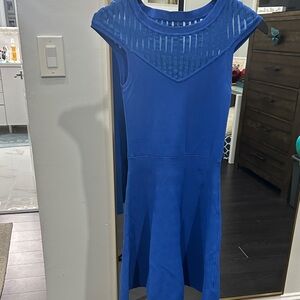 French Connection Blue Mini Dress